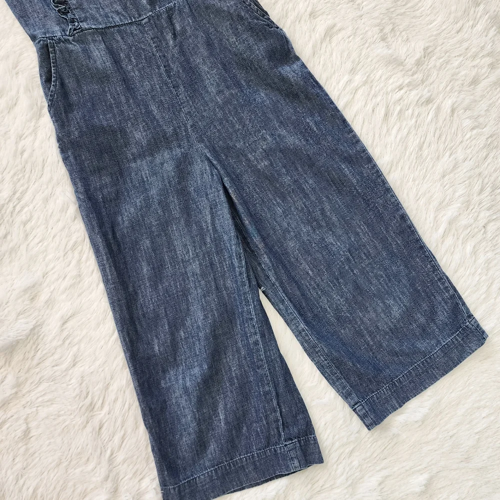 Gap Kids Dark Wash‎ Denim Jumpsuit